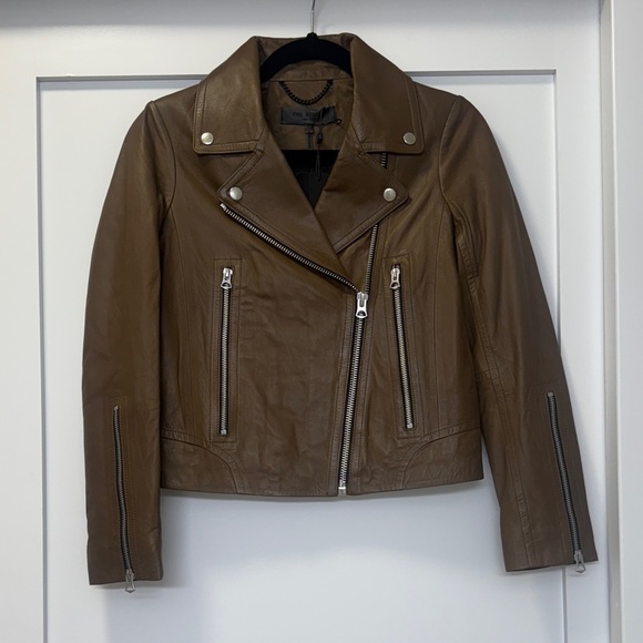 Rag & Bone Mack Leather Jacket - Picture 2 of 12